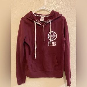 PINK Half Zip Hoodie